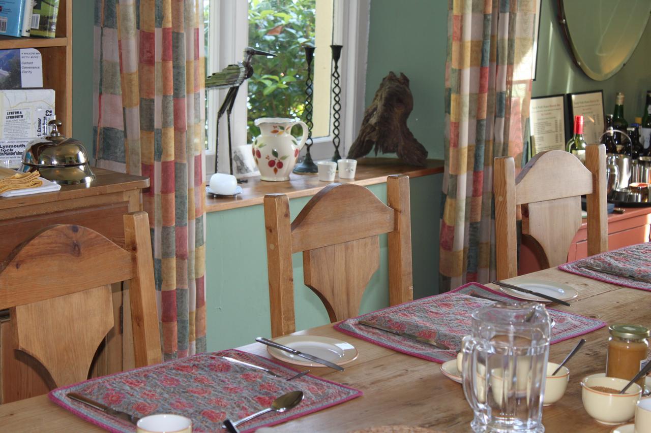 North Walk House Bed and Breakfast Lynton Esterno foto
